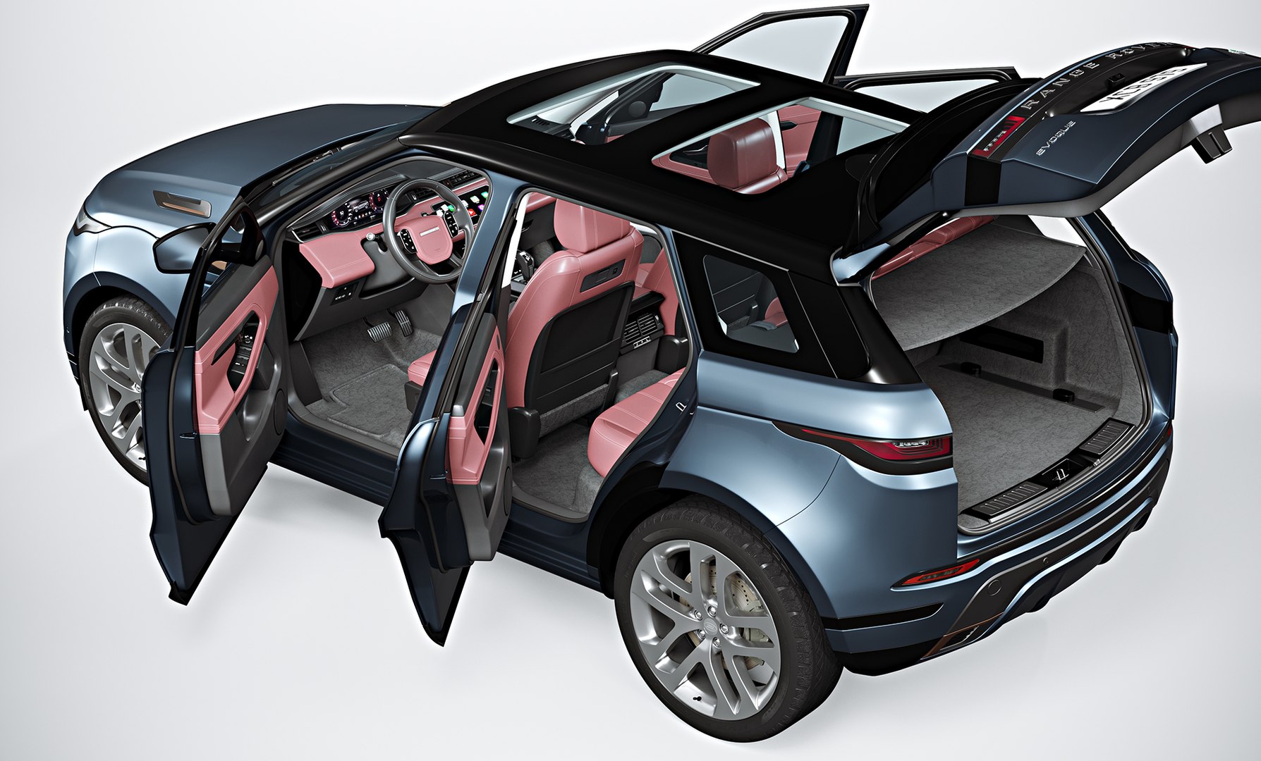 3D Model 2020 Land Rover Range - TurboSquid 1367879