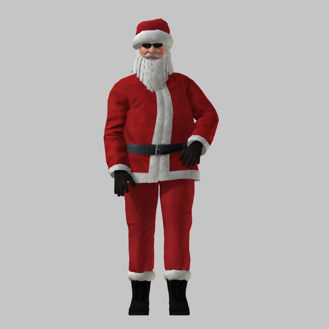 3D Santa Claus Doll 003 - TurboSquid 1814991