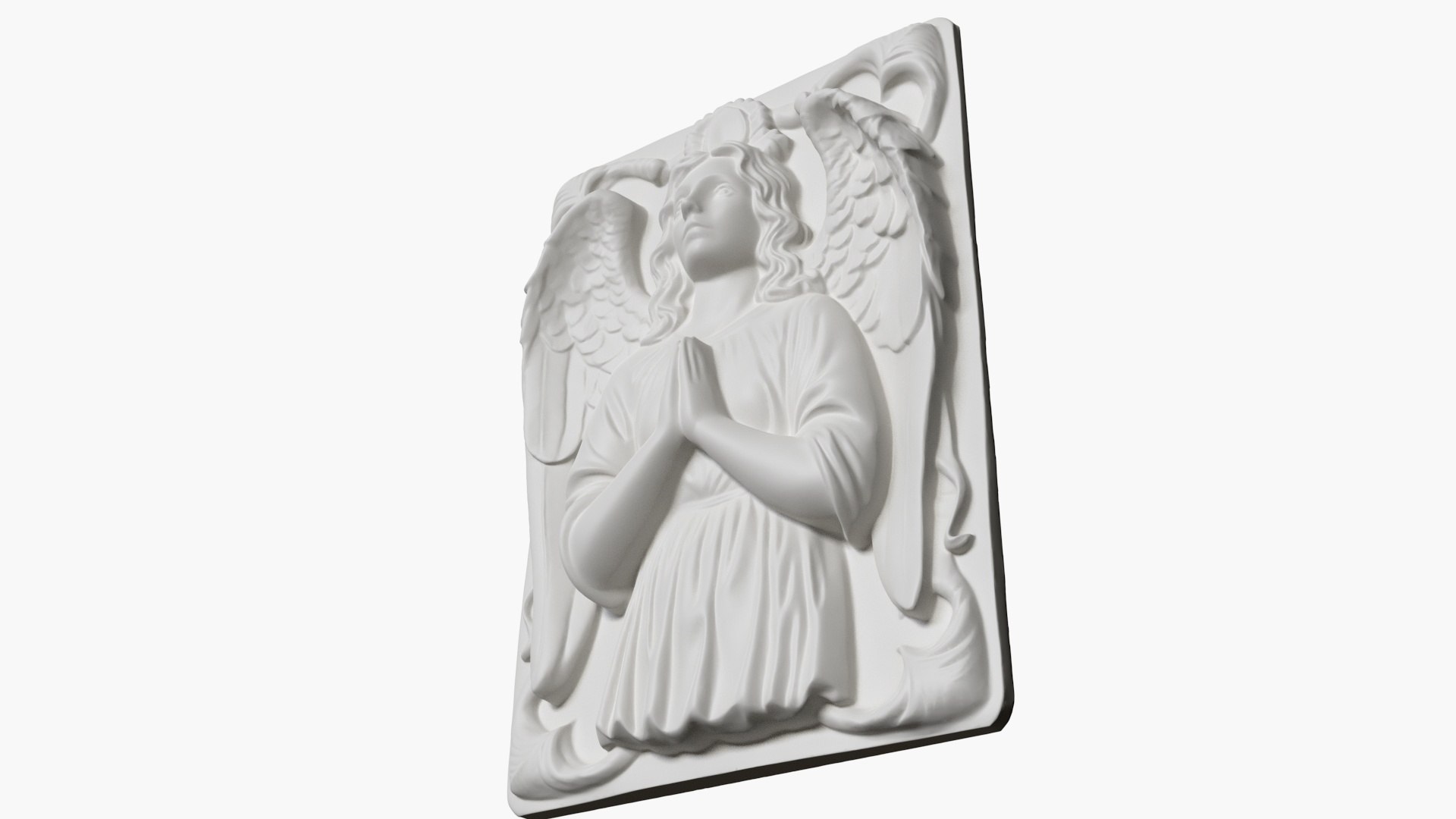3D Model Angel Relief 3 - TurboSquid 2285069