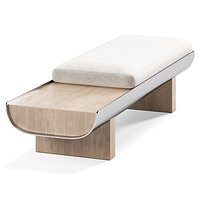 Pilotis Bench by Minotti