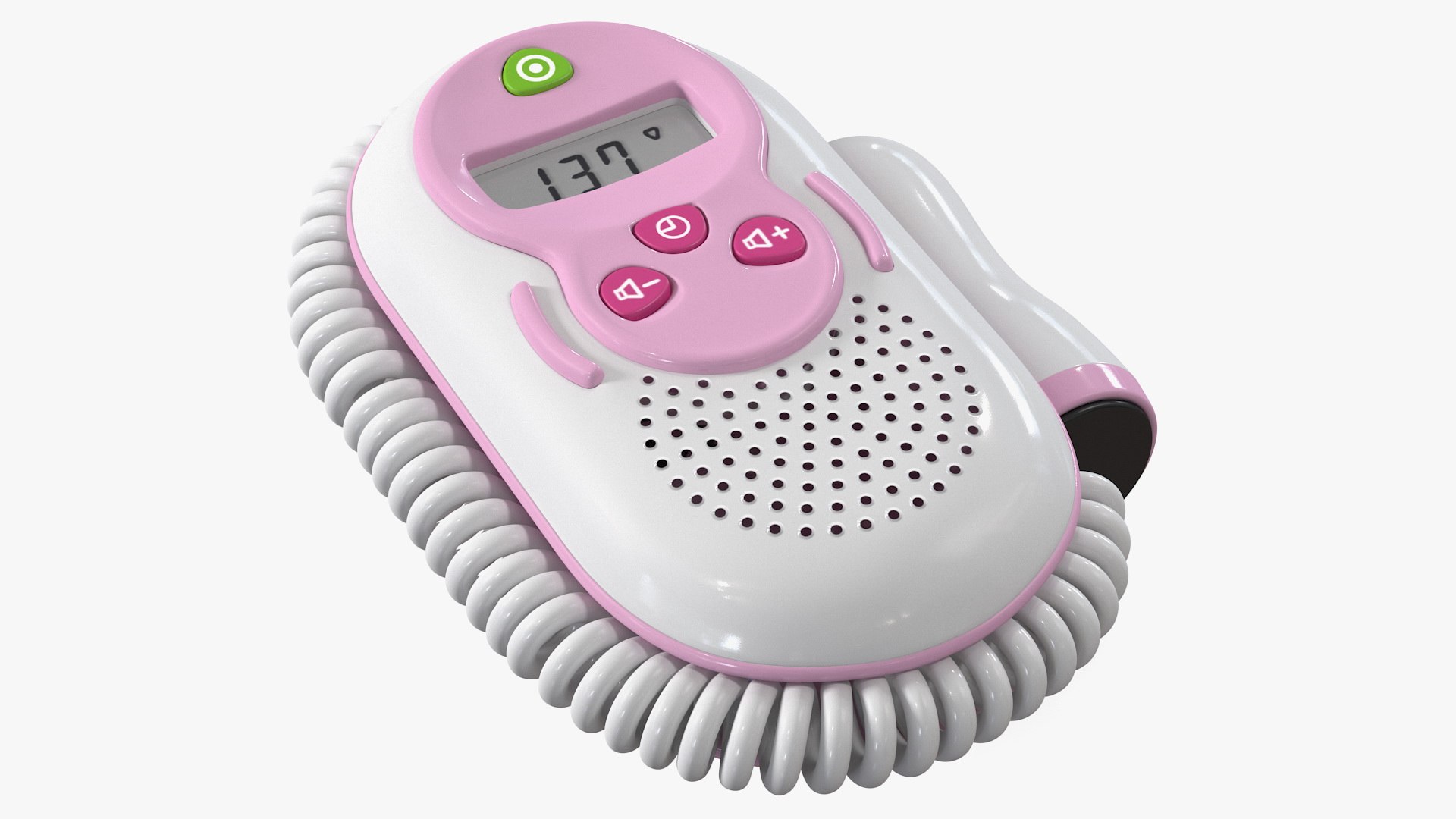 Fetal Heart Rate Doppler 3D model preview