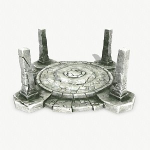 Ruin Gate 3D model