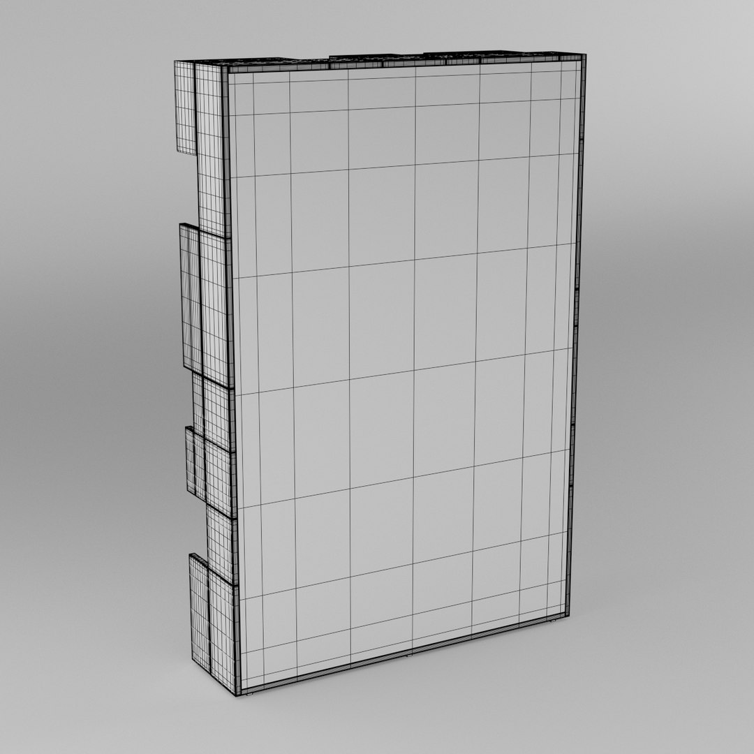 Bookcase Wood 3d Dxf