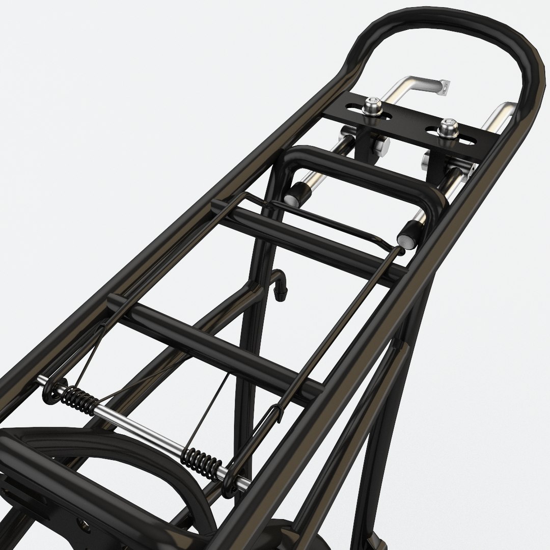 Bike Rear Rack 3d C4d