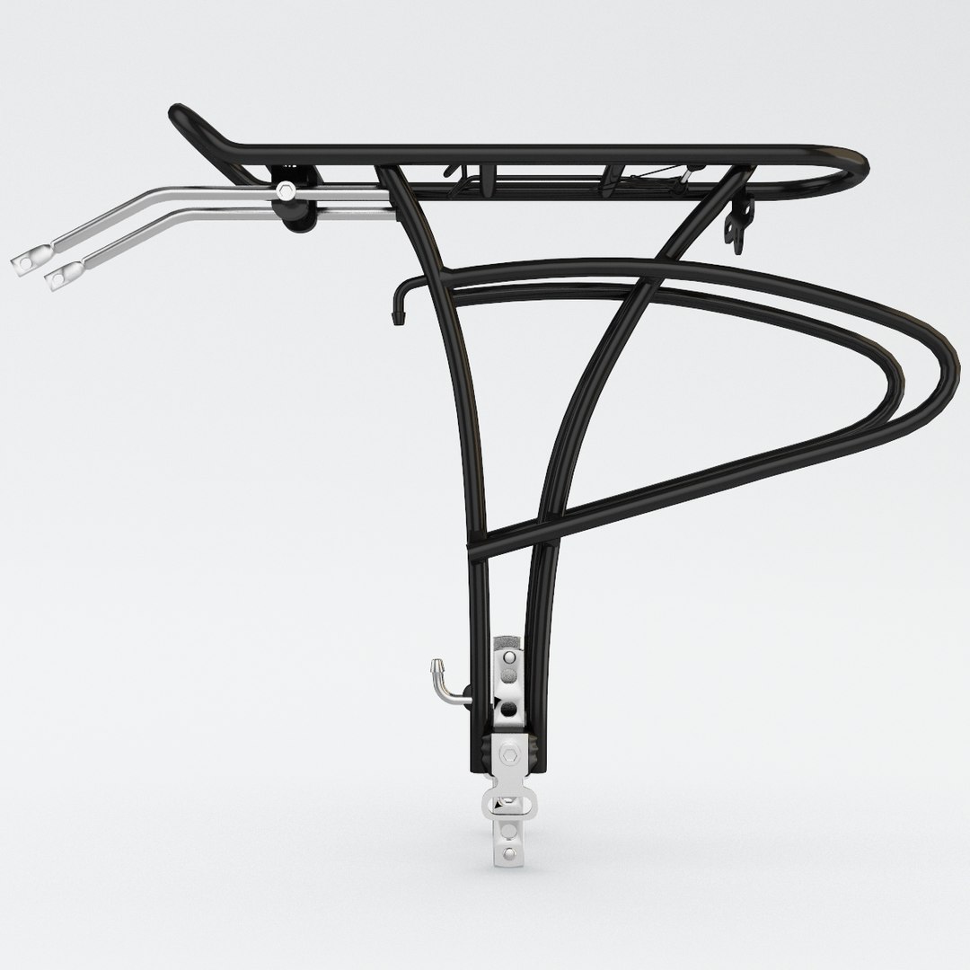Bike Rear Rack 3d C4d