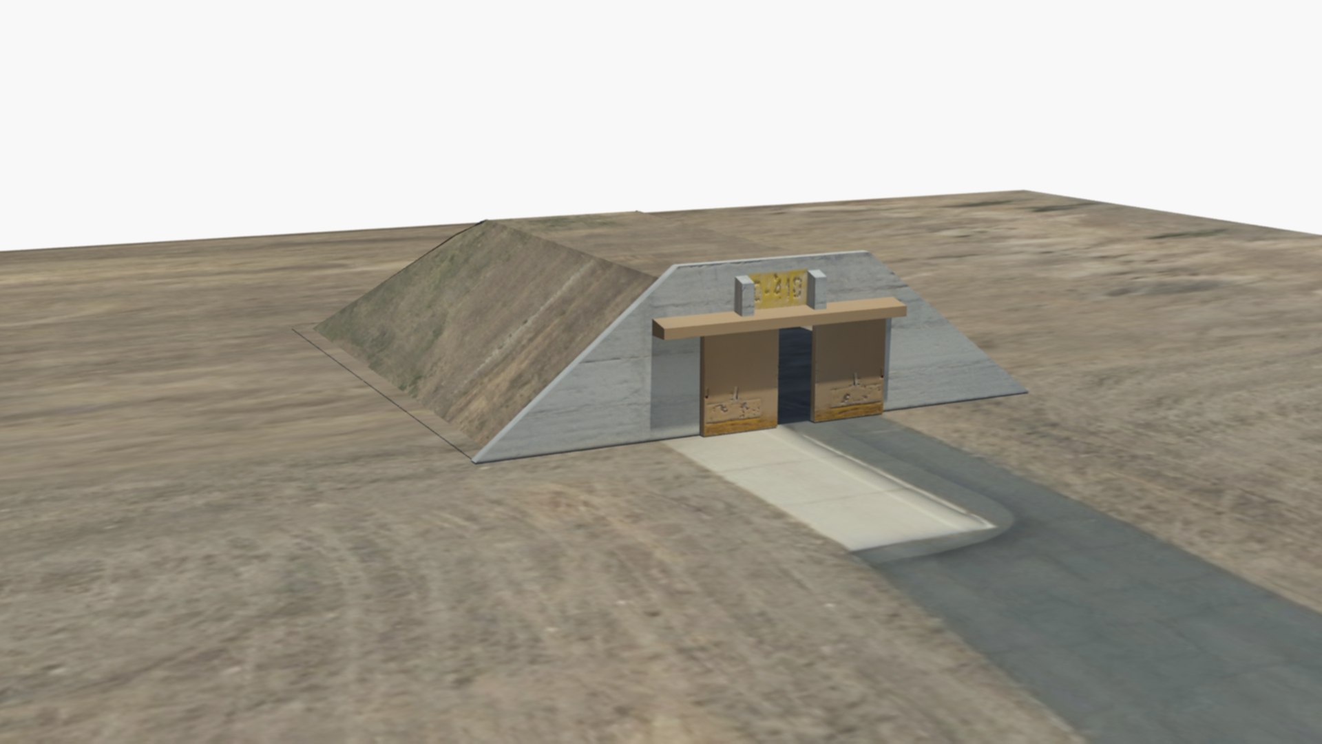 Ammunition Dump 3D Model TurboSquid 1449040