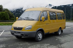 GAZ-3221 Gazelle 2003 2006 bus model