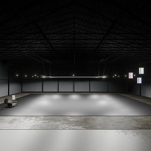 PHOTO STUDIO interior  car studio 3D model