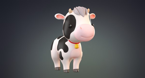 Bạn có thấy bò hoạt hình này đáng yêu không? Với gương mặt tròn trịa và đôi mắt to, chú bò này khiến người xem không thể rời mắt khỏi hình ảnh. Hãy xem hình và bắt đầu hành trình đến vùng đất dễ thương của những loài động vật hoạt hình.