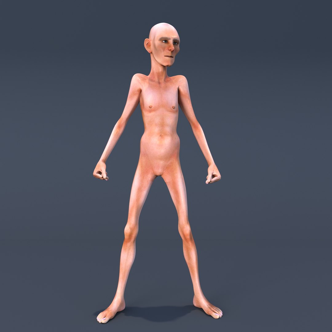 Slim Man Character 3D - TurboSquid 1707883