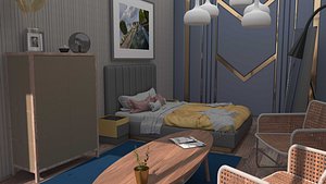 3D Bedroom