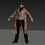 Cowboy in a coat