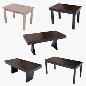 5 Wooden Table Pack Vol.4(1)