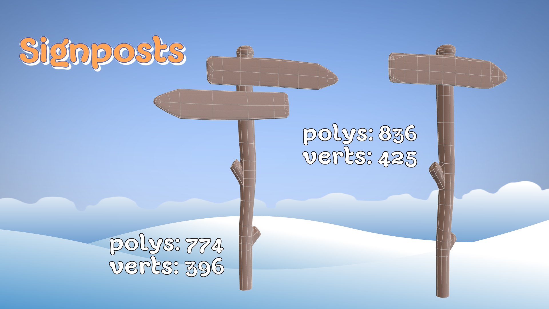 3D winter snow https://p.turbosquid.com/ts-thumb/T7/lR6OfI/pT/signposts.10000/png/1611052182/1920x1080/fit_q87/c2680834fbb4b40f97d102b6b3f25cc99e58fd4e/signposts.10000.jpg