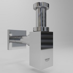 3D model Grohe skin siphon