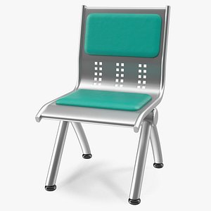 waiting room seat 3D model