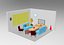 Pacchetto interni soggiorno - Low poly