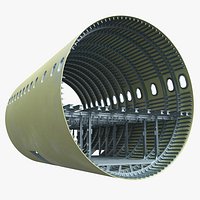 Airbus A320 Aircraft Mid Fuselage Shell