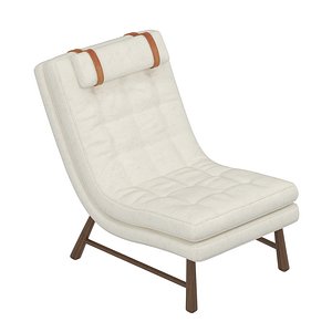 Edia Lounge Chair PBR 3D