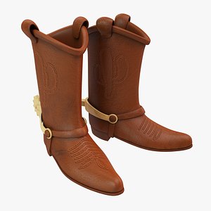 3D sheriff woody boots