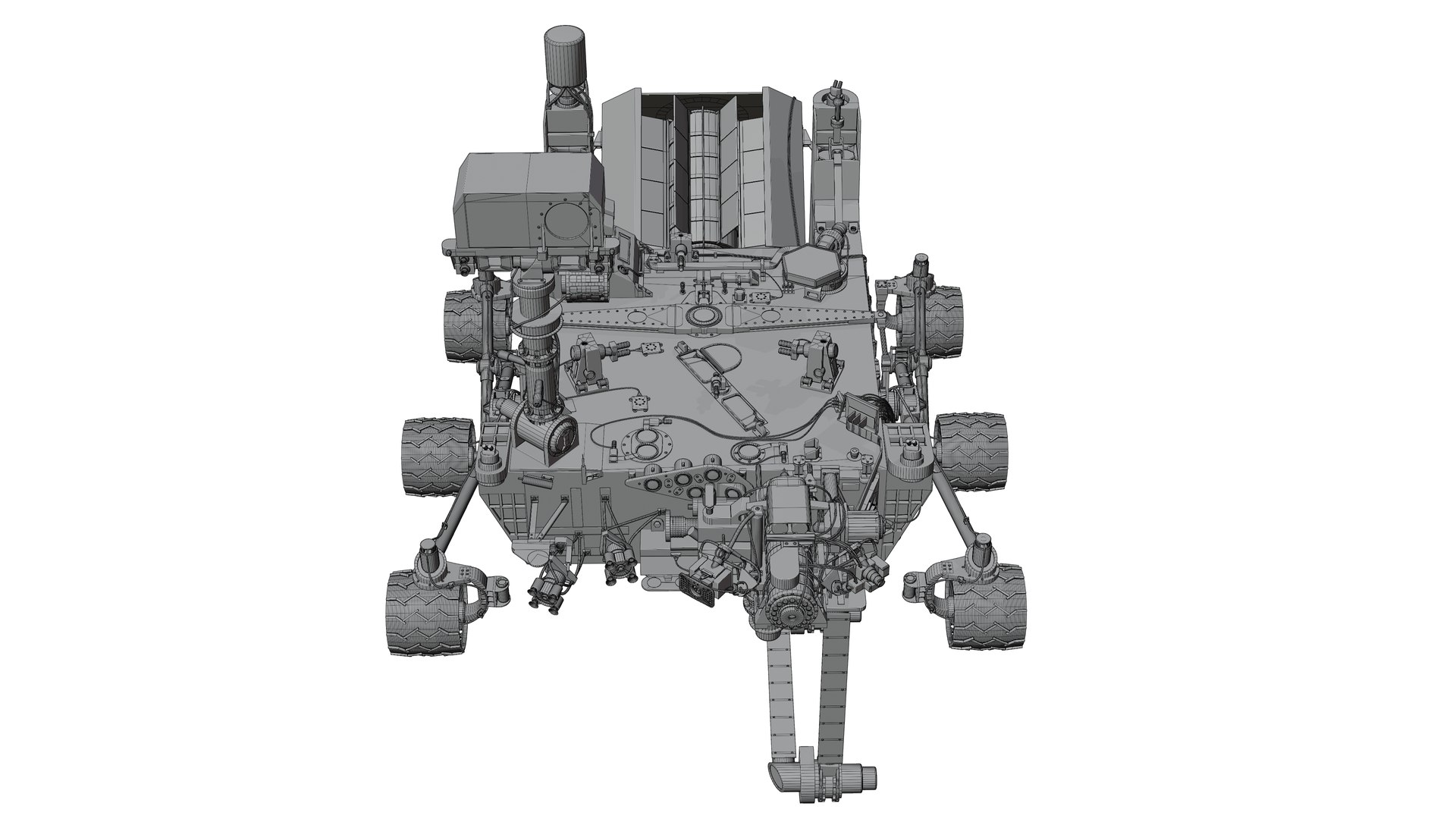 Curiosity Rover 3D - TurboSquid 1951619