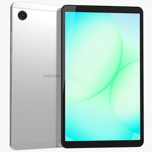 3D Samsung Galaxy Tab A11 Silver model