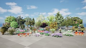 3D Australian Flora 3D Pack