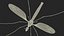 Crane Fly Fur Rigged