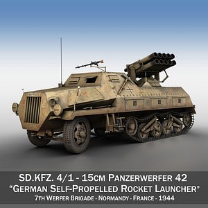 SDKFZ 4/1 - Panzerwerfer 42 - 7WB