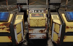 Abandoned laboratory science fiction