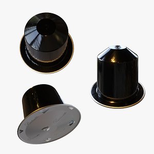 3D model Nespresso Ristretto Capsules
