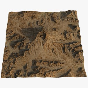 3D mount st helens