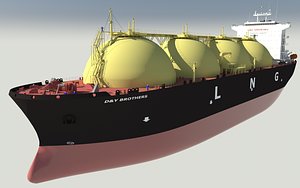 LNG Carrier Ship Vessel