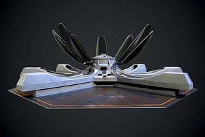 3D model Hypersleep Chamber ALIEN
