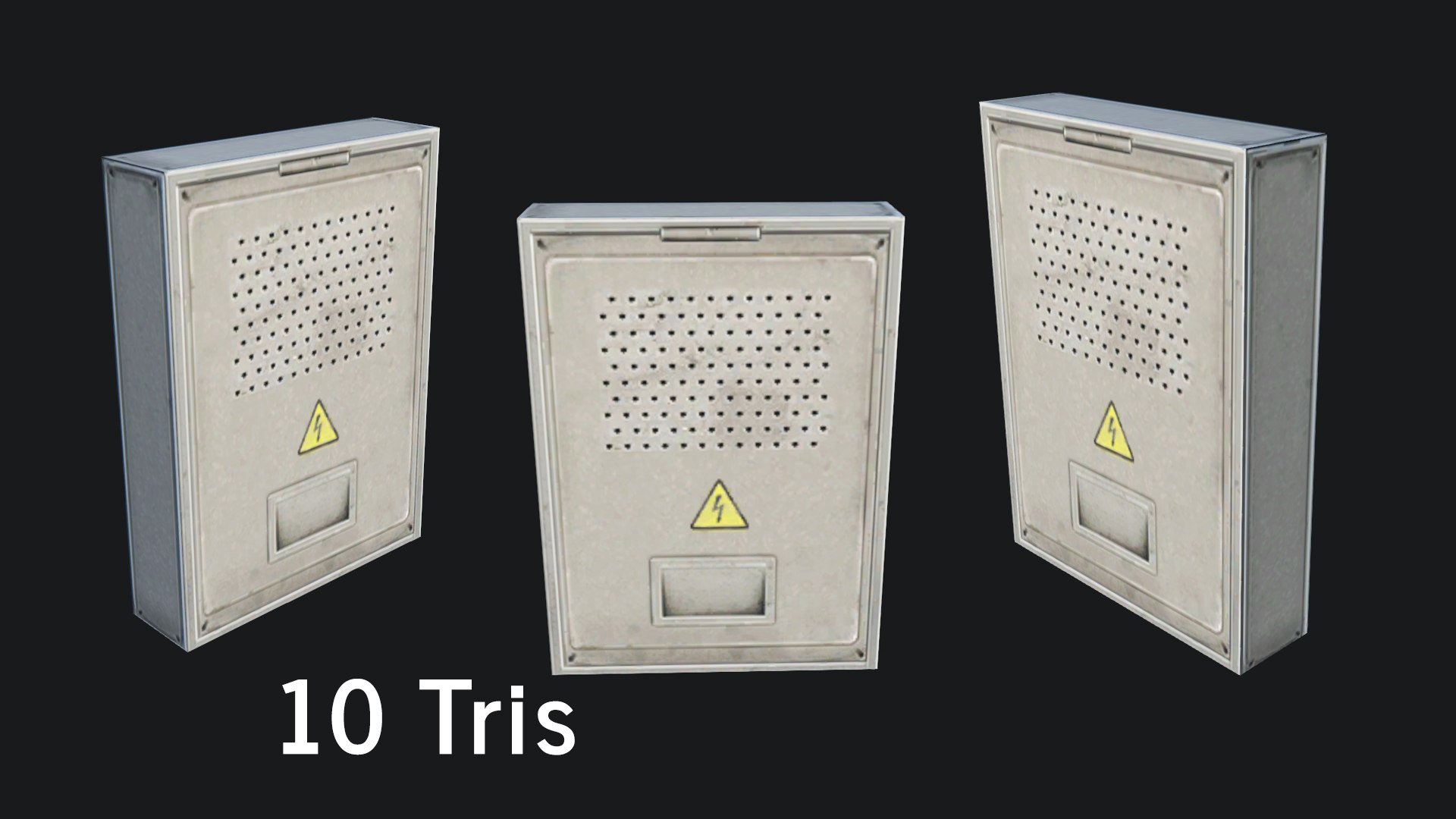 Small Utility Boxes 3D Model - TurboSquid 1159437