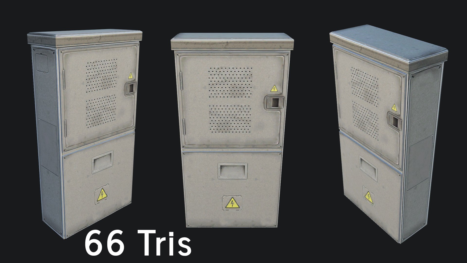 Small Utility Boxes 3D Model - TurboSquid 1159437
