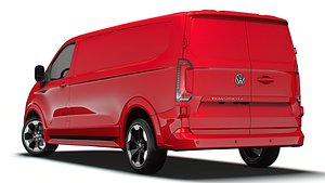 3D Volkswagen E Transporter L2H1 2025