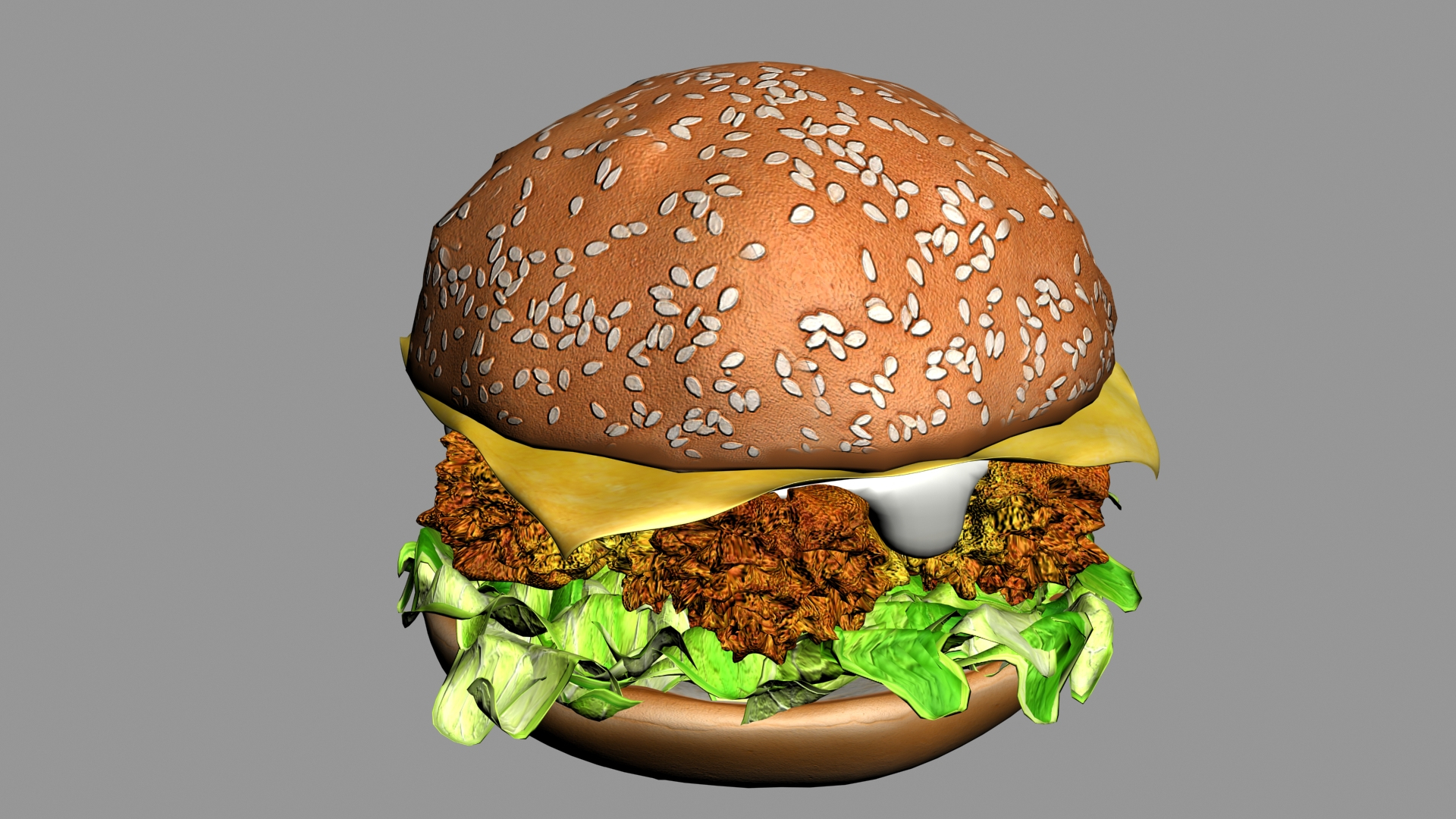 Burger Collection 3D Model - TurboSquid 1984456
