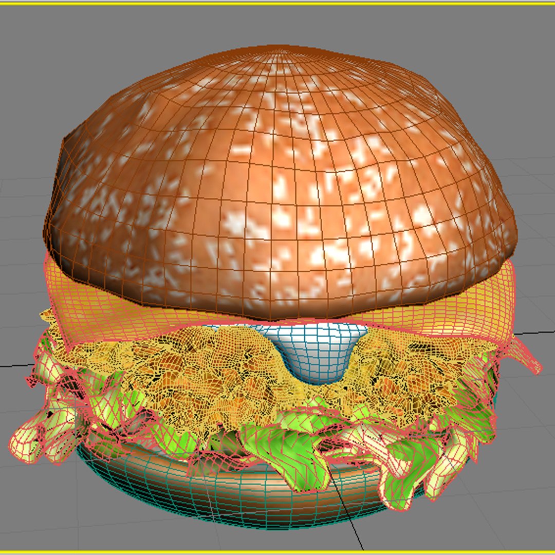 Burger Collection 3D Model - TurboSquid 1984456