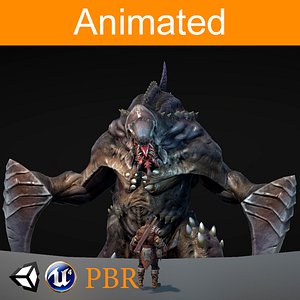 character parazite alfa 3D model