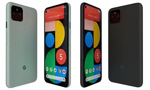 3D google pixel 5 just