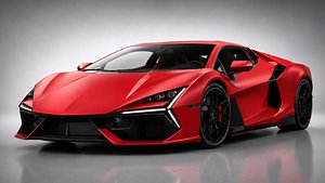 Revuelto Supercar 3D Model 3D