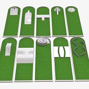 3D model Mini Golf Park Vol2