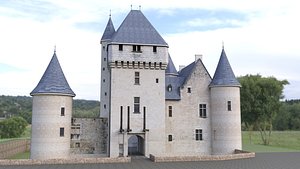 3D chateau du rivau