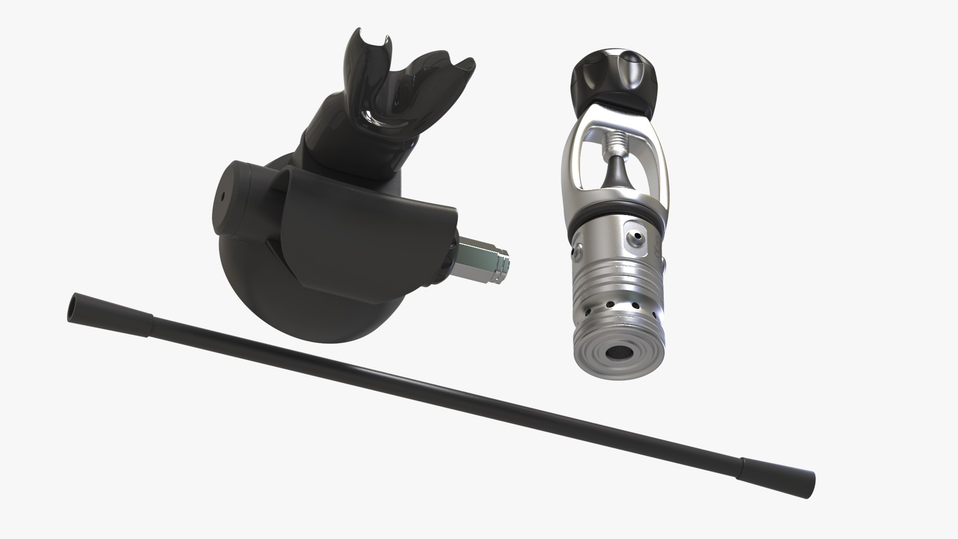 Scuba Regulators Model TurboSquid 2093276