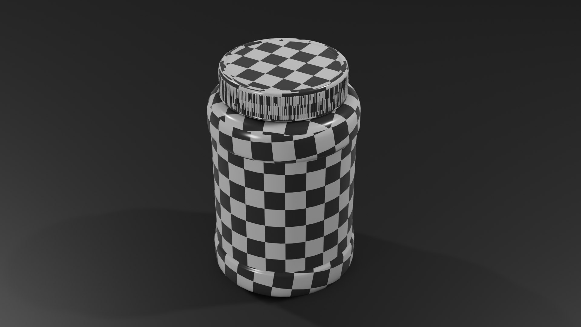 Plastic jar model https://p.turbosquid.com/ts-thumb/T8/jqPmvb/gA/chk/png/1683287933/1920x1080/fit_q87/60c4a355487293e63e5767193f42be67661932b7/chk.jpg