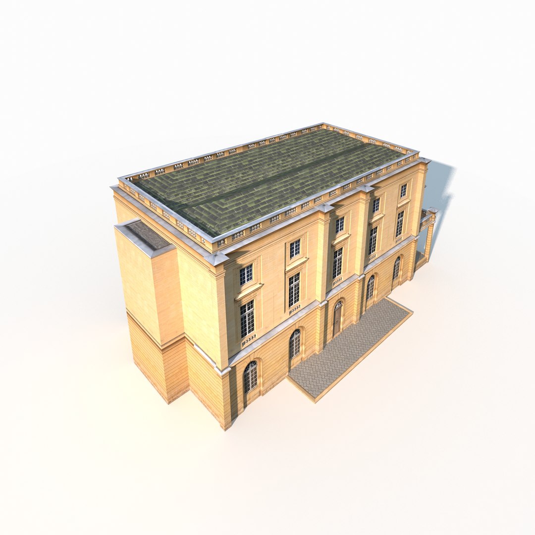 3D Old Buildings Model - TurboSquid 1212023