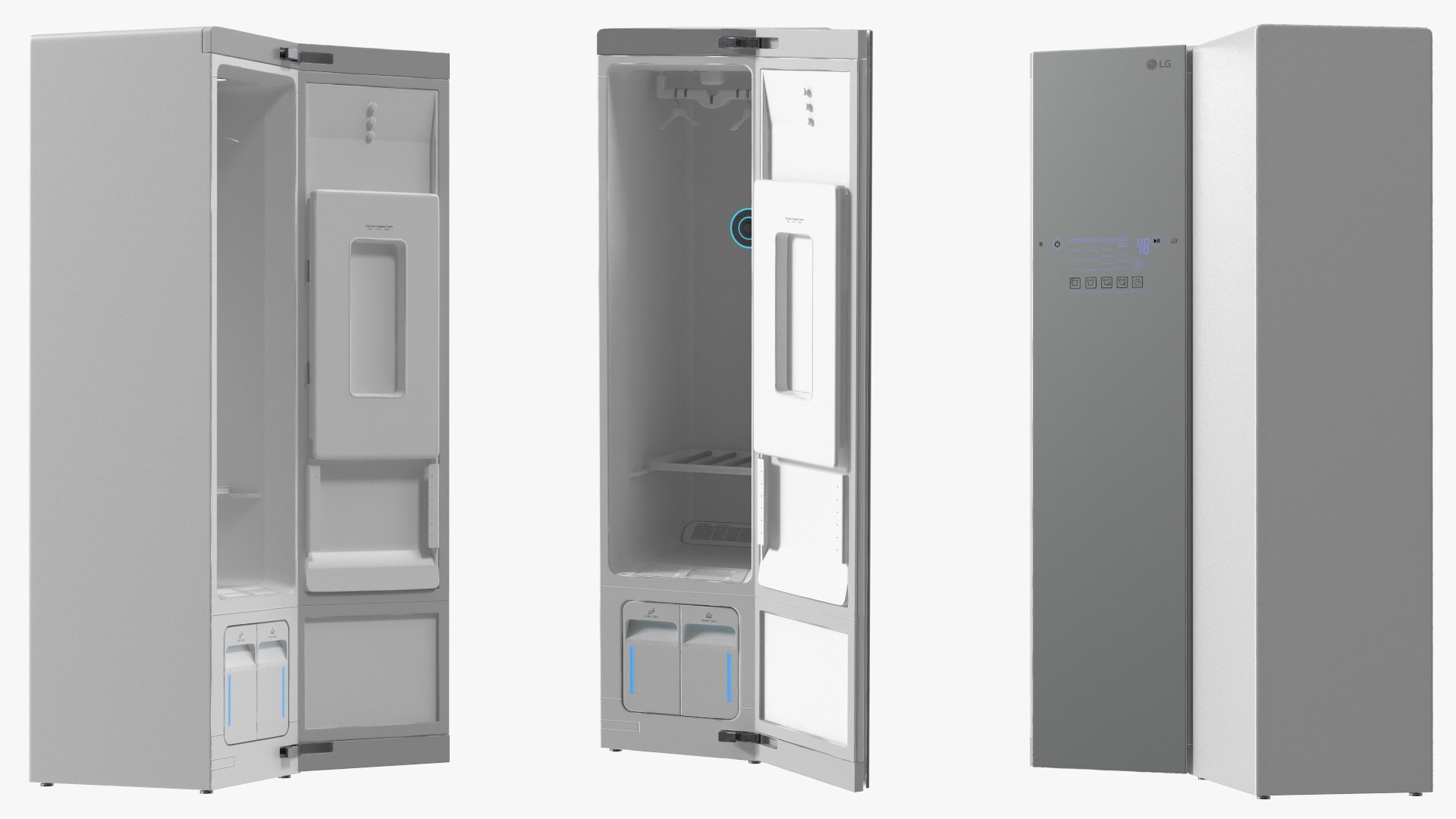 LG Styler Smart Home Steam Clothing Care System 3D model preview