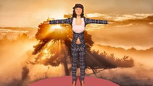 woman suit 3D