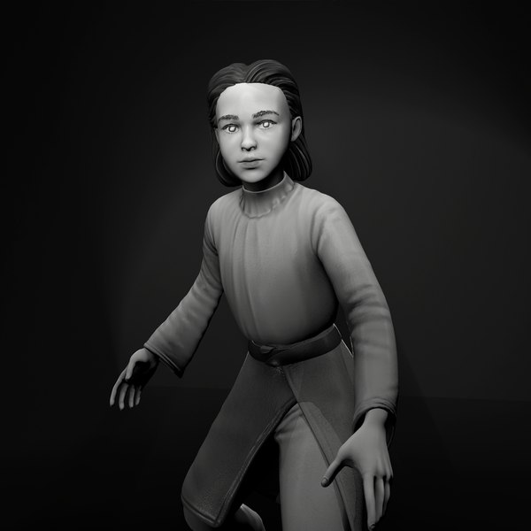 Girl 3D model